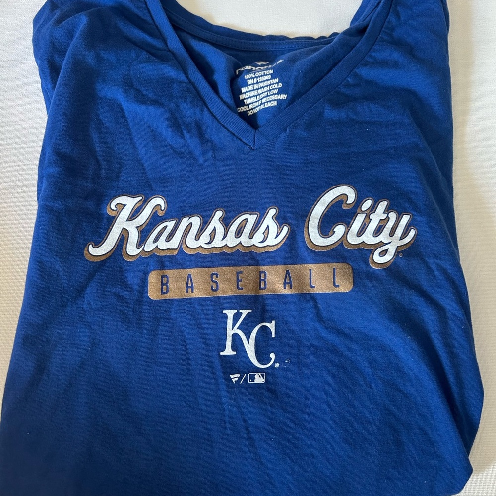 Kansas City Baseball Blue T-Shirt